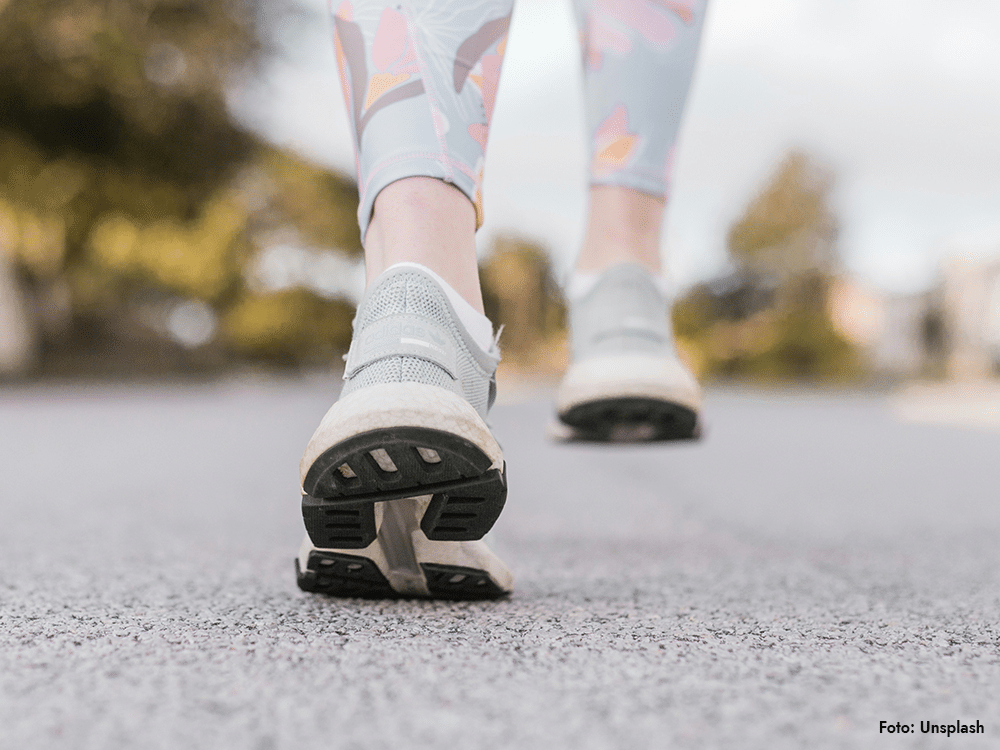 Promenad på asfalt – hur många steg om dagen behövs för hälsa