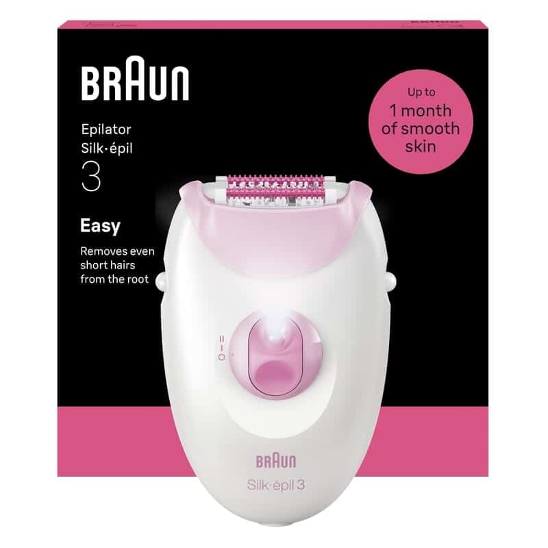 Epilator bäst i test 2026 – tre riktigt bra modeller för olika behov 13 Braun Silk·épil 3 3-000 – bästa budgetval
