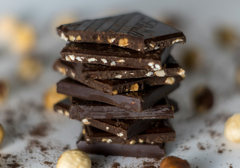 mörk choklad
