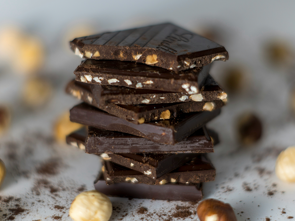 mörk choklad