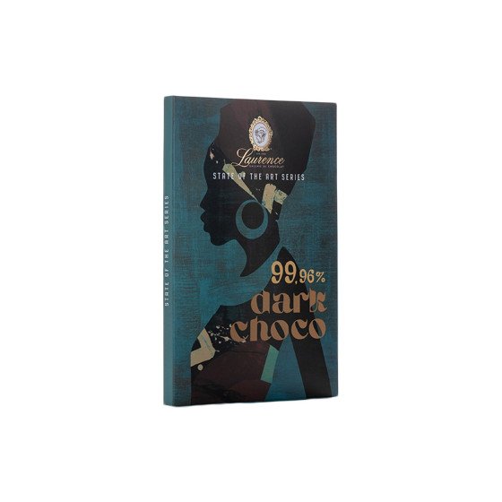 Mörk choklad med 99.6% kakao Laurence, 80 g