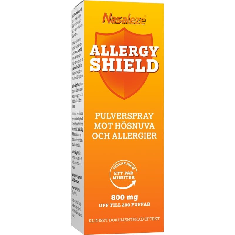 Nasaleze Allergy Shield – barriär mot luftburna allergener